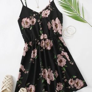 SHEIN floral mini dress